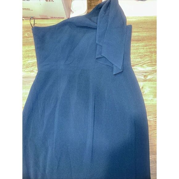 DRESS THE POPULATION Georgina Dress Peacock Blue Size Large. NWOT. 15 - Picture 4 of 9